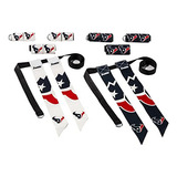 Conjunto De Futebol Com Bandeira Franklin Sports Nfl Houston