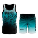Conjunto De Futevôlei Regata E Short Masculino