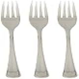 Conjunto De Garfos De Mesa Tramontina Havana Aço Inox 3 Pç