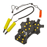 Conjunto De Grampos De Segurança Pesca Kit De Gelo Retráti