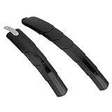 Conjunto De Guarda Lamas De Bicicleta Plástico Resistente Ao Desgaste Ajustável Telescópico Dianteiro E Traseiro Acessórios De Ciclismo Para Mountain Bike