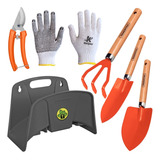 Conjunto De Jardinagem 4 Peças Suporte Tramontina Luva