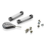 Conjunto De Joelheiras Com Ligamento Articulado Pod K2 K4 K8 2 0 Hinge Preto Cor Branca