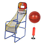 Conjunto De Jogo De Basquete Arcade Infantil Cesta Vermelho
