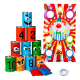 Conjunto De Jogos New Bounce Bean Bag Can Toss Carnival Outd