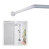 Conjunto De Kit Para Box Com Tubo Em L 100x100cm Branco