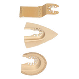 Conjunto De Lâminas De Serra Oscilante 3 Peças Kit De Ferr