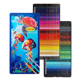 Conjunto De Lápis De Cor Cyper Top 72 Lápis De Desenho Pro