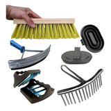 Conjunto De Limpeza Muares E Equinos Rodo Pente Escova Outro