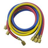 Conjunto De Mangueiras 150cm R22 R134a r404a R12 3000psi