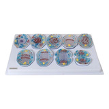 Conjunto De Mitoses Com 9 Peças Tzj 0302 Anatomic