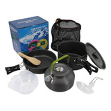 Conjunto De Panelas Cooking Set Camping E Pesca C chaleira