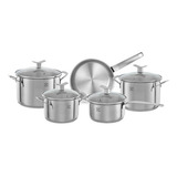 Conjunto De Panelas Em Aço Inox Com 05 Peças Electrolux