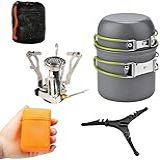 Conjunto De Panelas Para Camping Mini Fogareiro 3000w - Base