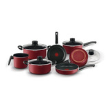 Conjunto De Panelas Rochedo Smart 7 Pçs Vermelho Cr7p
