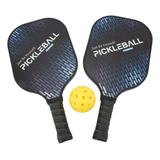 Conjunto De Pás E Bolas Pickleball Leijiaer Equipments Car