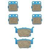 Conjunto De Pastilhas De Freio De Cerâmica Dianteiras E Traseiras Para Honda 2009 2022 Rancher TRX 420 2015 2019 Foreman TRX 500 2020 2022 Foreman TRX 520 3 Conjuntos De Pastilhas De Freio