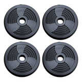 Conjunto De Pesos Anilhas 4 X 1 25kg Musculação Profissional