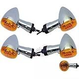 Conjunto De Pisca Suzuki Intruder Com Lente Laranja