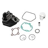 Conjunto De Pistão De Cilindro De Motor Kit De Cilindro De Pistão De Motor De 50 Com Diâmetro De 40 Mm Para Substituição Do Conjunto De Anéis De Vedação Para Speedfight