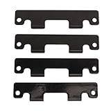Conjunto De Placas De Dobradiça De Porta Traseira Rhino 450 YXR450F 2006 2009 Dobradiças De Metal Resistente Com Parafusos