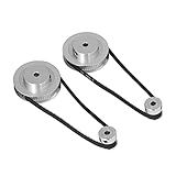 Conjunto De Polia Dentada Largura Da Correia Da Roda Síncrona 6Mm Correia 60 Dentes Gt2 20 E 60 Dentes 20 Dentes 280Mm Comprimento Pneu Roda Pneu Pneu Pully Roda Coordenada