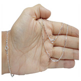 Conjunto De Prata 925 Cordão Masculino 60 Cm E Pulseira 17cm
