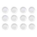 Conjunto De Pratos Rasos Duralex Opaline Menu 24 Peças