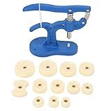 Conjunto De Prensas De Manutenção De Relógio Matrizes Diversas De 12 Unidades Ferramenta De Alça Antiderrapante Perfeito Para Reparos De Relógios E Trocas De Bateria