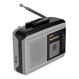 Conjunto De Rádio Fone De Ouvido De 3 5 Mm Fita Cassete Jack