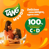 Conjunto De Refresco Em Pó Sabor Maracujá Caixa Com 18 Unidades 324g Tang