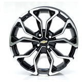 Conjunto De Rodas Krmai Gm Prisma Onix Com Aro 16 Raios Para Celta Corsa M16 E Diamantes Negros