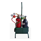Conjunto De Solda Oxigênio 1m E Acetileno 1kg Ppu Gn