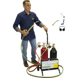 Conjunto De Solda Ppu Oxigênio Acetileno Maçarico Brinde Pp6