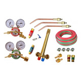 Conjunto De Solda Ppu Oxigênio E Acetileno Com 10m Mangueir