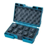 Conjunto De Soquete De Impacto 9 Pc Makita D 42575