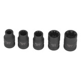 Conjunto De Soquete De Pinça De Freio Preta De 5 Peças Para