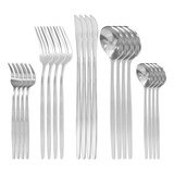 Conjunto De Talheres De Aço Luxo Inoxidável 20pcs Faqueiros