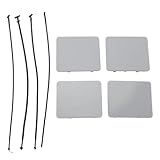 Conjunto De Tampa De Plugue Do Painel De Balancim 4 Unidades Saia Lateral 2106987030 Frente Esquerda Ou Direita Painel De Balancim Guarnição Plug Substituição Para Benz E320 E430
