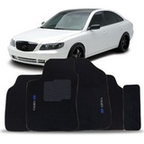 Conjunto De Tapetes Azera 2005 2011 Carpete Com Logo Bordado