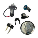 Conjunto De Travas Kit Chave Ignição Cg150 04 08 Zouil