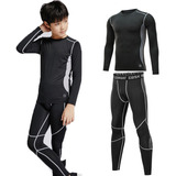 Conjunto De Treino De Meia calça Infantil Secagem Rápida