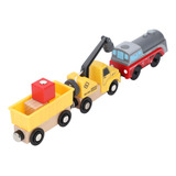 Conjunto De Trem De Carga Modelo De Brinquedo Elétrico De Ma