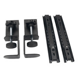 Conjunto De Trilhos De Fixação De Teclado Slides Bandeja De