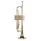 Conjunto De Trompete Sib Instrumento De Sopro De Trompete Movimento Suave Teclas Confortáveis Para Desempenho Diário Ouro 