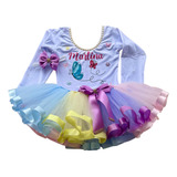 Conjunto De Tutu Aniversário Jardim Das Borboletas Encantado