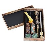 Conjunto De Vedação De Cera Vintage 9 4 X 5 4 X 1 6 Pol Kit De Cera De Vedação De Carta Retrô Para Decoração De Convite De Envelopes Faça Você Mesmo Cinza