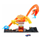 Conjunto E Pista Hot Wheels City Ataque De Cobra Vs Pizz