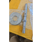 Conjunto Eixo Polia E Engrenagem Z56 Torno Nardini Ms350