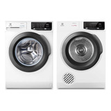 Conjunto Electrolux Secadora De Piso 12kg Lavadora 11kg